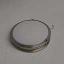 hykolity 10 inch Flush Mount LED Ceiling Light Fixture, 17W 1100lm, 2700K/3000K/3500K/4000K/5000K Adjustable Ceiling Lights, Brushed Nickel Saturn Dimmable Lighting for Hallway Bathroom or Kitchen