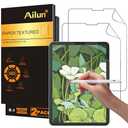 Ailun Paper Textured Screen Protector for iPad Pro 12.9 Inch Display [2022 & 2021 & 2020 & 2018 Release] 2Pack Draw and Sketch Like on Papertouch Anti Glare Less Reflection