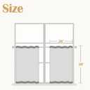 Jinchan Striped Linen Kitchen Curtains 30 Inches Length Tier Curtains Farmhouse Modern Cafe Style Small Window Treatments Airy Light Filtering Rod Pocket for Living Room Bathroom 2 Panels Sage Green