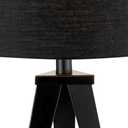 Director Table Lamp, 3-way rotary switch, 14"D x 14"W x 28"H