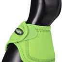 Tough 1 Performers 1St Choice No Turn Bell Boots (Large, Neon Green)
