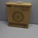 Cutting Board Set, Checkered Wood & Glass Cutting Boards for Kitchen, Retro Record Style Chopping Board with Holder, Serving Tray Gift Set, Ideal for Meat, Bread, Vegetable, Fruit