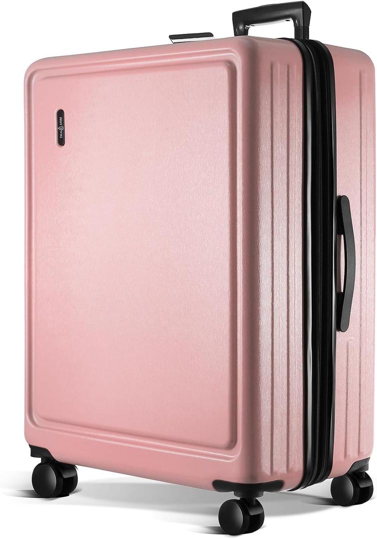 28 Inch Luggage with Spinner Wheels, Hard Shell Suitcase with TSA Locks for Luggage, Travel Large Suitcase, Expandable Hard Shell Suitcases, Pink 28 Inch Luggage with Spinner Wheels, Hard Shell Suitcase with TSA Locks for Luggage, Travel Large Suitcase, Expandable Hard Shell Suitcases, Pink