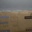 VASAGLE Bar Stool Set of 2, Bar Chairs for Kitchen, Dining Room, Industrial, Charcoal Gray and Black ULBC070B22