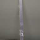 4 Pack Frameless Shower Door Bottom Seal, 1/4 x 39 Clear PVC Shower Seal Strip for 1/4 Inch Glass Shower Door Stop Shower Leaks