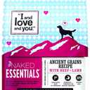 I and love and you Naked Essentials Ancient Grains Dry Dog Food - Lamb + Beef - High Protein, Real Meat, No Fillers, 23lb Bag (23 Pound (Pack of 1))