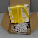 Moinchore 30 Pcs Yellow Lemon Gift Bags Bulk 5.5 x 4.7 x 2.5 in Mini Summer Fruit Favor Bags with Handles Bow Ribbon Wrap for Lemon Birthday Bridal Shower Wedding Party Supplies Family Holiday Travel