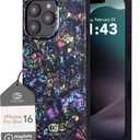 Cocomii Retangle Case for iPhone 16 Pro Max, Compatible with MagSafe, Nebula Abalone Shell