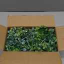 Dolicer 2 Packs Eucalyptus Garland with LED Lights String, 12Ft Faux Eucalyptus Greenery Garland, Artificial Hanging Green Eucalyptus Leaves Vine Wedding Backdrop Arch Wall Table Decor (Grey Green)