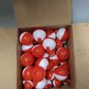 Coopay Fishing Bobbers 30Pcs-50Pcs/Lot Hard ABS Fishing Floats Set Snap on Float Red/White Bobbers Push Button Round Buoy Tackle Accessories