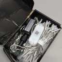 JMEXSUSS 100 LED RGB Christmas Tree Lights Indoor, 33ft Smart Color Changing Christmas Lights Outdoor with Remote & APP, Clear Wire Christmas Lights Plug in for Bedroom Tree Room Party Birthday (RGB (Red, Green, Blue))