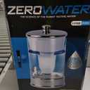 Culligan ZeroWater 40-Cup Ready-Pour 5-Stage Round Glass Water Filter Dispenser with 5-Stage 0 TDS Water Filter  IAPMO Certified to Reduce Lead, Chromium, and PFOA/PFOS