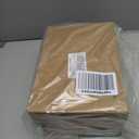 R FLORY 2 Pack Qtip Holder Apothecary Jars with Lids Glass Q Tip Holder for Bathroom Set Decorative Jars Crystal Bowl Jar Organizer for Cotton Swabs, Balls, Pads, Floss Picks (Amber,10+24oz)