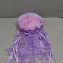 Realistic Jellyfish Stuffed Animal, Cute Plush Toy for Birthday Room Decor, Sea Animal Collection Gift for Boys and Girls (Bright Purple)