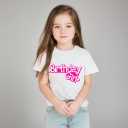 Birthday Girls Shirts for Kids 1-12 Year (White)