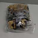 Mr.River US Army Men Action Figures Play Set, Toy Soldiers with Military Weapons Accessories for Kids Boys