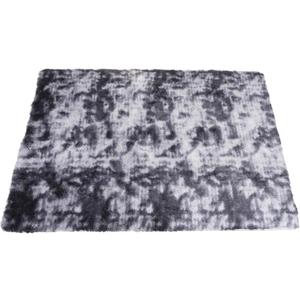 Machine Washable Area Rug, Fluffy Modern Area Rugs for Bedroom, Living Room, Gray are Rug, Floor Accent Rugs for Bedroom Living Room Dark Gray 11