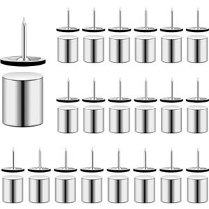 80 Sets Magnetic Pushpins, Magnet Thumbtack, Poster and Photo Hangers for Walls Bulletin Boards