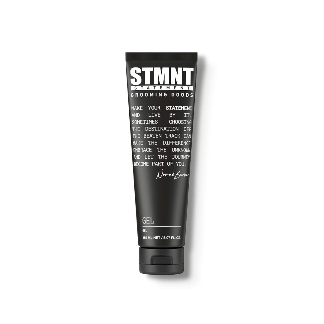 STMNT Grooming Goods Gel | Strong Definition | Long-Lasting Hold | Satin-Like, Semi-Matte Finish | Easy Wash Out, 5 fl. oz.