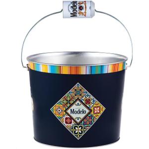 The Tin Box Company Modelo Large Beverage Bucket with Modelo Can Handle