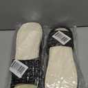 2 Pack Womens Slippers, Linen Flax House Slippers for Women Men Unisex, Cute Soft Open Toe Summer Bedroom Slides House Shoes Indoor Outdoor Shower Drys fast (36-37, Charcoal)