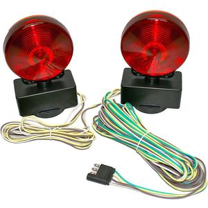 MaxxHaul 80778 Magnetic Towing Light Kit (Dual Sided for RV, Boat, Trailer and More DOT Approved)