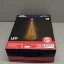 JOIEDOMI LED Christmas Cone Tree Lights, 6FT Outdoor Lighted Tree with 8 Lighting Modes & Star Topper, Christmas Decorations for Yard Porch Patio Garden Holiday Decor, Multicolor (Warm White)