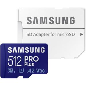 SAMSUNG PRO Plus Micro SD 512GB with Adapter
