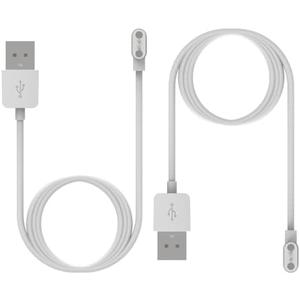 Intended for SOLAWAVE 4-in-1 Red Light Therapy Wand Charging Cable Magnetic Replacement Charging Cord for SOLAWAVE Facial Wand Charger Accessories (White&White)