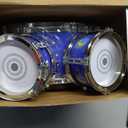 Kids Drum Set for Toddlers Ages 25  Musical Toy with Stool, Perfect Birthday Xmas Gift for Boys & Girls