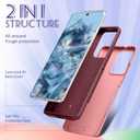 2 x for Moto Edge 2024 Case Women - Cute Girls Phone Cover Kawaii Girly Aesthetic Unique Design Mushroom Heavy Duty Protective Shockproof Military Grade for Motorola Moto Edge 2024 Cases