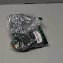 8 FT Double Dog Leash, 2 Way Mulitiple Dog Leash Detachable No Tangle with Soft Padded Handle, 1/4" Rope Dual Lead for 2 Dogs Outdoor Walking (Black Grey)