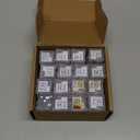 Light Up Ice Cubes, 32 Pack Multi Color Led Ice Cubes for Drinks IP67 Waterproof Reusable Glowing Flashing Changing Lights Water Activated Drink Lights for Cocktails Christmas Party Bar Wedding