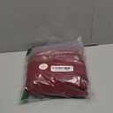 Lamilus Women's Casual Summer Dresses 2025 Ruffle Sleeves V-Neck Button Down Midi Swing Party Dress L