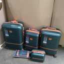 Joyway Luggage Set 4 Piece Suitcase Sets with Spinner Wheel,Hardside Expandable Travel Laggage with TSA Lock