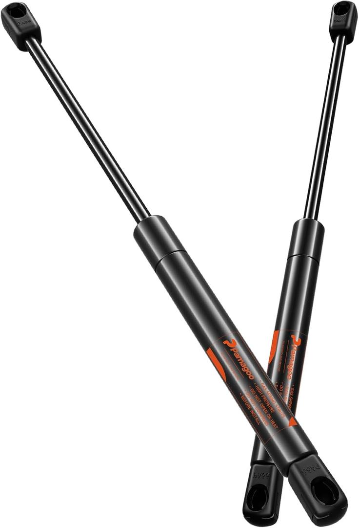 4529QB 20 Inch 70 Lbs Gas Struts, CS2000706 20" Gas Spring Shock for RV Bed Storage Lid TV Cabinet Door Engine Cover Basement Floor Tonneau Cover Motorhome Bay Door, 2 Pack