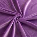 Minky Fabric by The Yard for Pillows, Toys, Garments, Baby Products, and Blankets 60" Wide(Purple,1Yard)