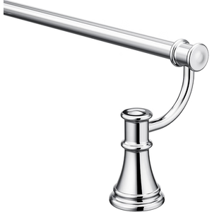Moen YB6424CH Belfield 24-Inch Bathroom -Towel Bar, Chrome