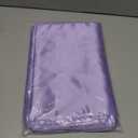 6Pack Table Runner 12 x 108 Inches Satin Silk Table Runner for Wedding, Birthday Party, Banquets, Graduations Decoration, fit Rectange and Round Table-Lavender