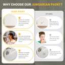 2 x White Touch Up Paint, Multi-Surface Touch Up Paint Pen For Cabinet, Furniture, Wall, Porcelain, Semi Gloss Appliance Paint Cover Scratches Interior & Exterior House Paint, 30ml, Iron Ore (1.5 Fl Oz (Pack of 1))