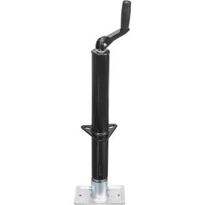 ROAD DAWG A-Frame Trailer Jack, 2,000 LBs Capacity, 14 Inches Vertical Travel, Top-Wind Handle Trailer Tongue Jack with Foot Plate, for Camper, RVATR39004MB