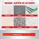 Goldblatt 10PCS 1/4" Diamond Drill Bits, 6mm Diamond Hole Saw Kit for Porcelain Tile Ceramic Concrete Granite Marble Hard Materials (not for Wood)