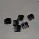 oneisall 6Pcs Attachment Guide Comb Guards for BM3 Dog Grooming Vacuum, 3/6/9/12/15/18mm Professional Trimming Combs for All Body Parts