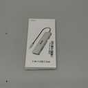 Acer USB C Hub, 7 in 1 Multi-Port Adapter for Laptop, 4K, HDMI Splitter with 2 USB A 3.1 & Type-C to HDMI Data Port, PD 100W Charging, SD Card Reader for Computer, Desktop, Space Grey