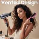 Curly Hair Brush Candybrush Curl Defining Brush for Detangling Shaping and Defining Curls for Women, Men, Wet & Dry Hair (Pink)