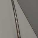 Moen Curved Adjustable Spring Tension No Drill Shower Curtain Rod for Bathroom, Chrome Finish, CSR2172CH