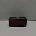 Alarm Clock, LED Digital Clock, Small Wall Clock, Battery Operated, Adjustable 3-Level Led Brightness, Dim Night Mode, 12/24Hr, Cordless, Constantly 1.2'' Digits Display for Bedroom/Travel,Easy to Set (Black Case-red Led)