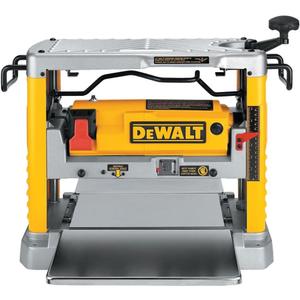 DEWALT Benchtop Planer, 15-Amp, 12-1/2-Inch, 3-Knife Cutter, 20,000 RPM, Corded (DW734)