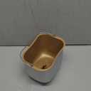Bread Machine Baking Bucket (Rectangle), Bread Plate Household, Bread Baking Pan, 7.7" D x 5.6" W x 6" H, Capacity 2LB