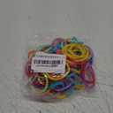 Spiral No Crease Phone Cord Elastic Coil Hair Ties - 100 Pcs, Colorful for Women & Girls (Candy)